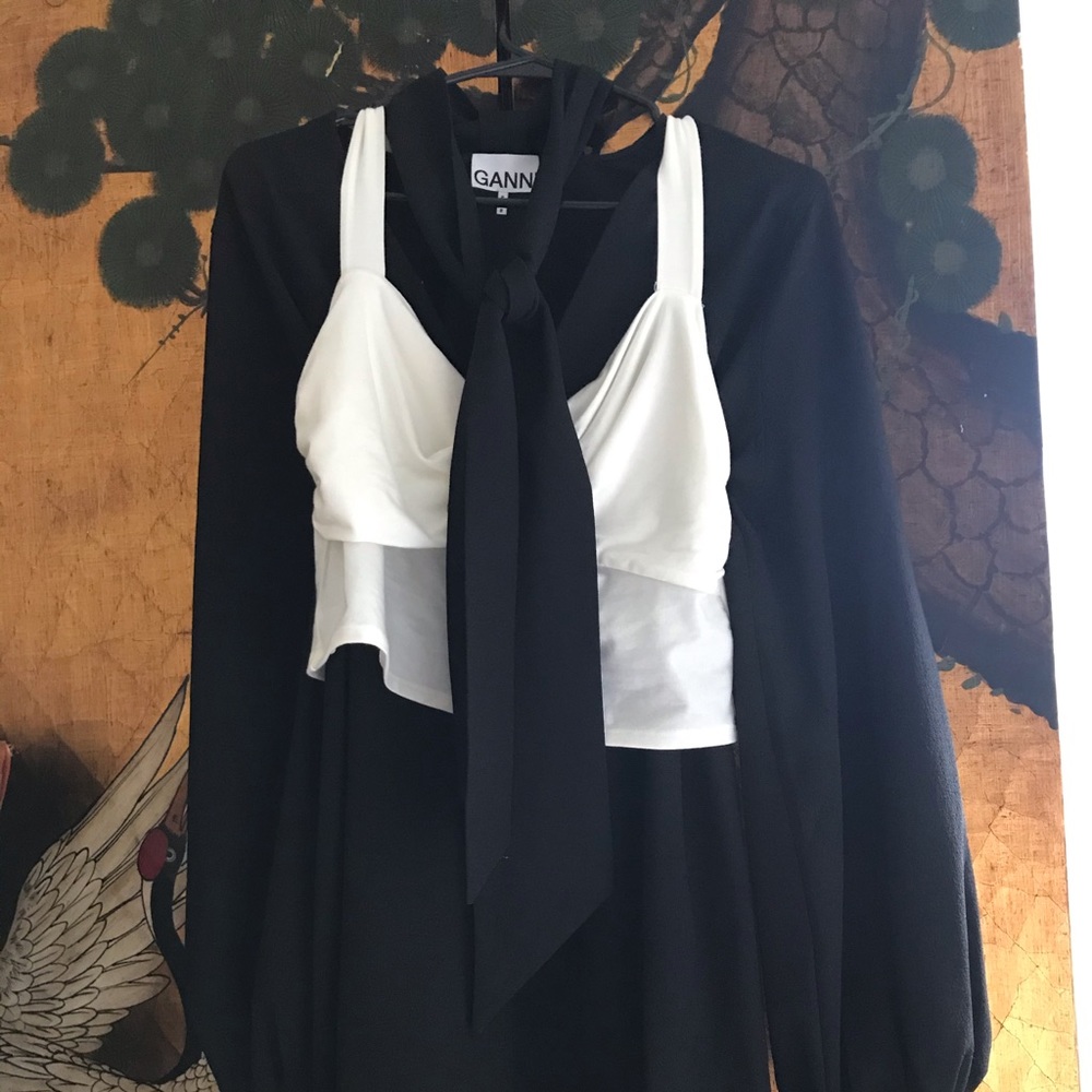 Reformation twist crop top